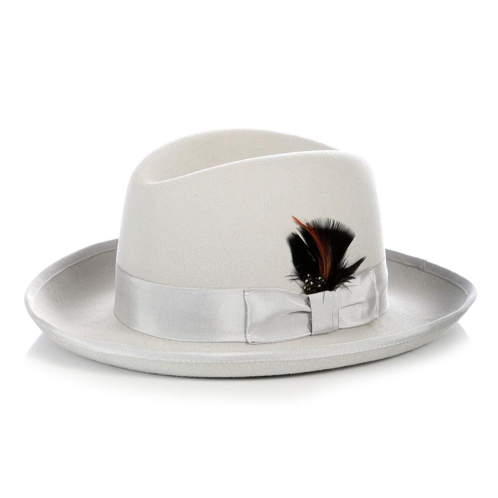 1146 L Light Grey Godfather Hat| Homburg Hat | 's Homburg